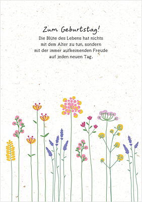 Zum Geburtstag!