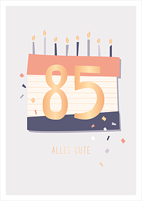 Alles Gute 85
