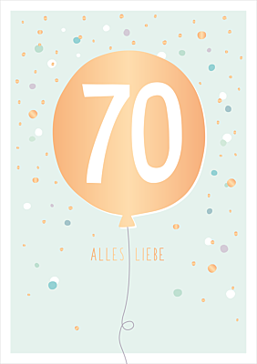 Alles Liebe 70