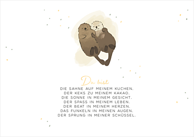 Du bist...