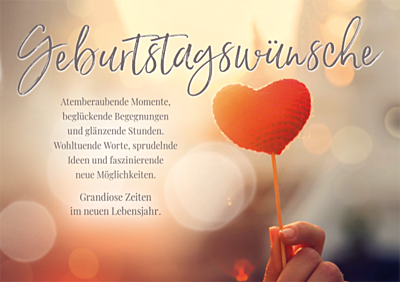 Geburtstagswünsche