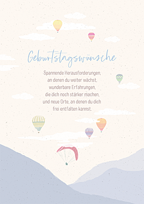 Geburtstagswünsche...