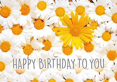 Happy Birthday to you