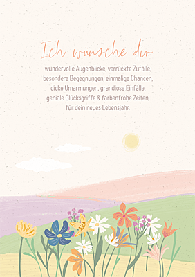 Ich wünsche dir...