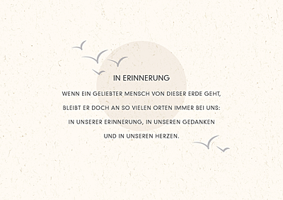 In Erinnerung