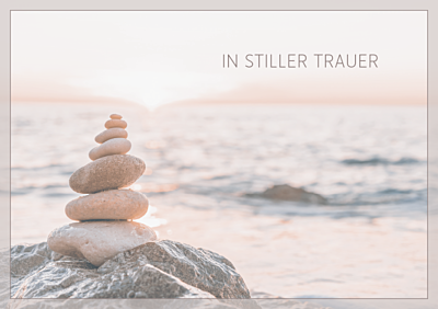 In stiller Trauer