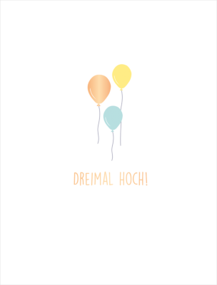 Dreimal hoch!