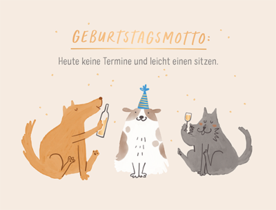 Geburtstagsmotto...