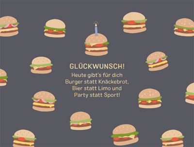 Glückwunsch!