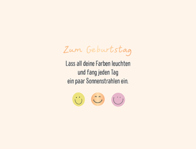 Zum Geburtstag...