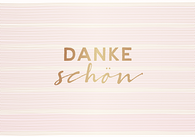 Schreibkram Manufaktur Doppelkarte  Hotfoil Kurz Luxor Papierweiß 