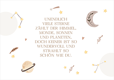 Unendlich viele Sterne...