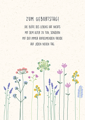 Zum Geburtstag!