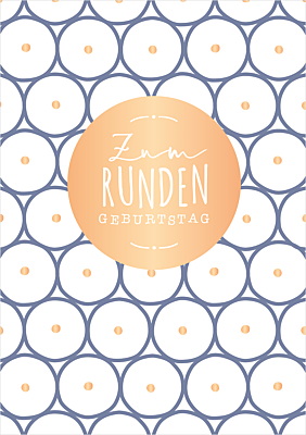 Zum runden Geburtstag