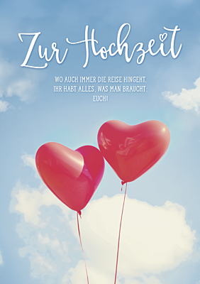 Zur Hochzeit