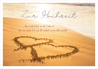 Zur Hochzeit...