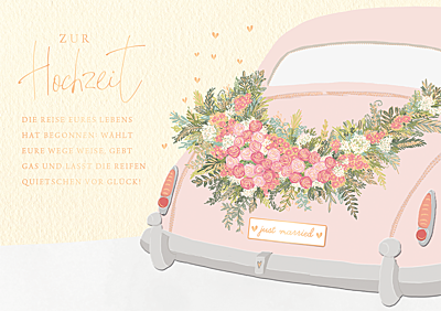 Zur Hochzeit...