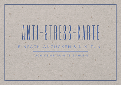 Anti-Stress-Karte