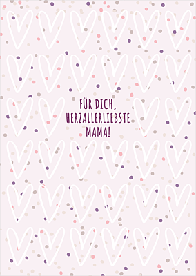 Classic Line Postkarte  Muttertag