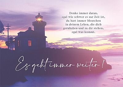 Denke immer daran...