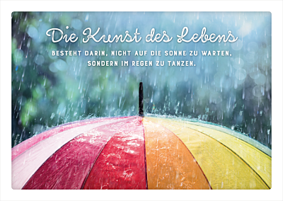 Die Kunst des Lebens...