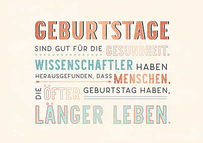 Geburtstage