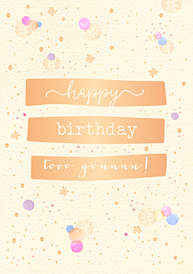 Happy Birthday tooo youuuu!