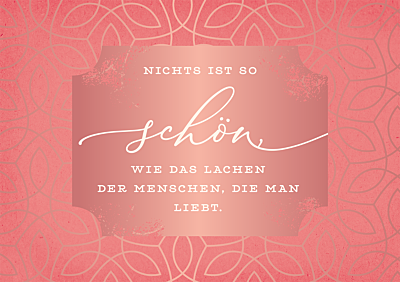 Nichts ist so schön