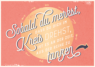 Sobald du merkst,...