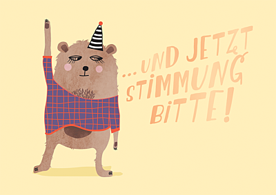 Stimmung bitte!