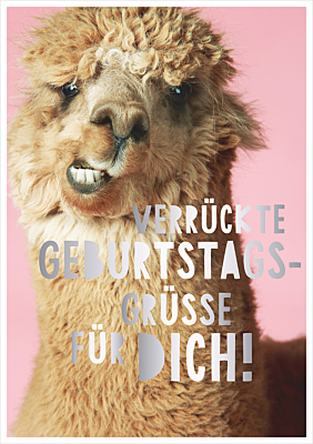 Verrückte Geburtstagsgrüße