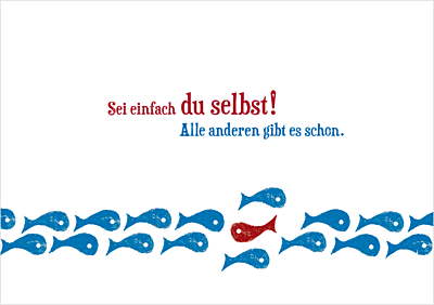 Wortschätzchen Postkarte Großformat