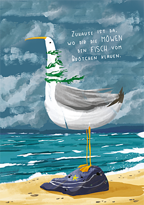 Zuhause...