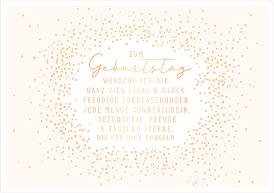 Zum Geburtstag