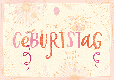 Zum Geburtstag