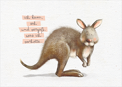 ich kam, sah und vergaß...