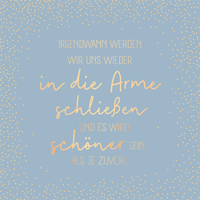 Irgendwann...