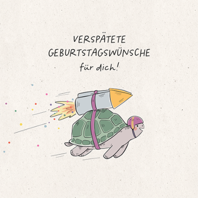 Verspätete Geburtstagswünsche...