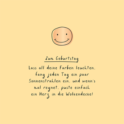 Zum Geburtstag...