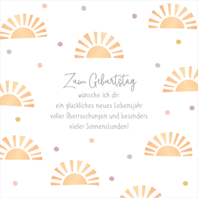 Zum Geburtstag...