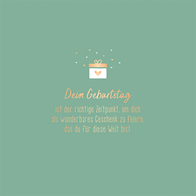 Dein Geburtstag...